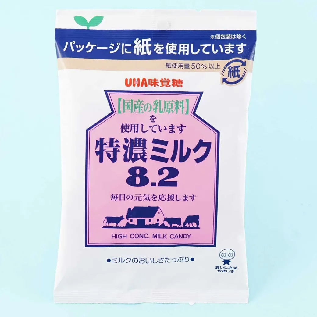 UHA Tokuno Milk 8.2 Rich Milk Candy