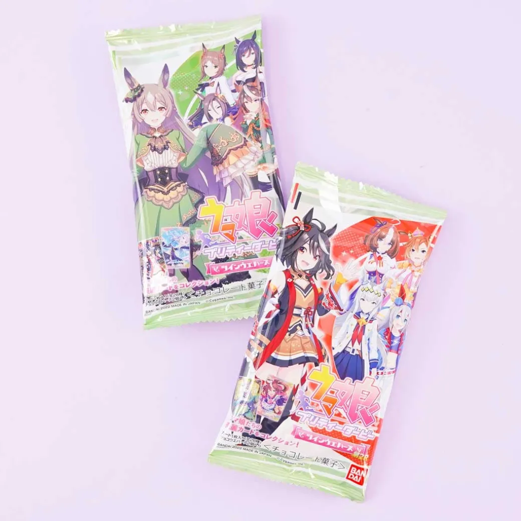 Uma Musume Pretty Derby Card With Twin Choco Wafers