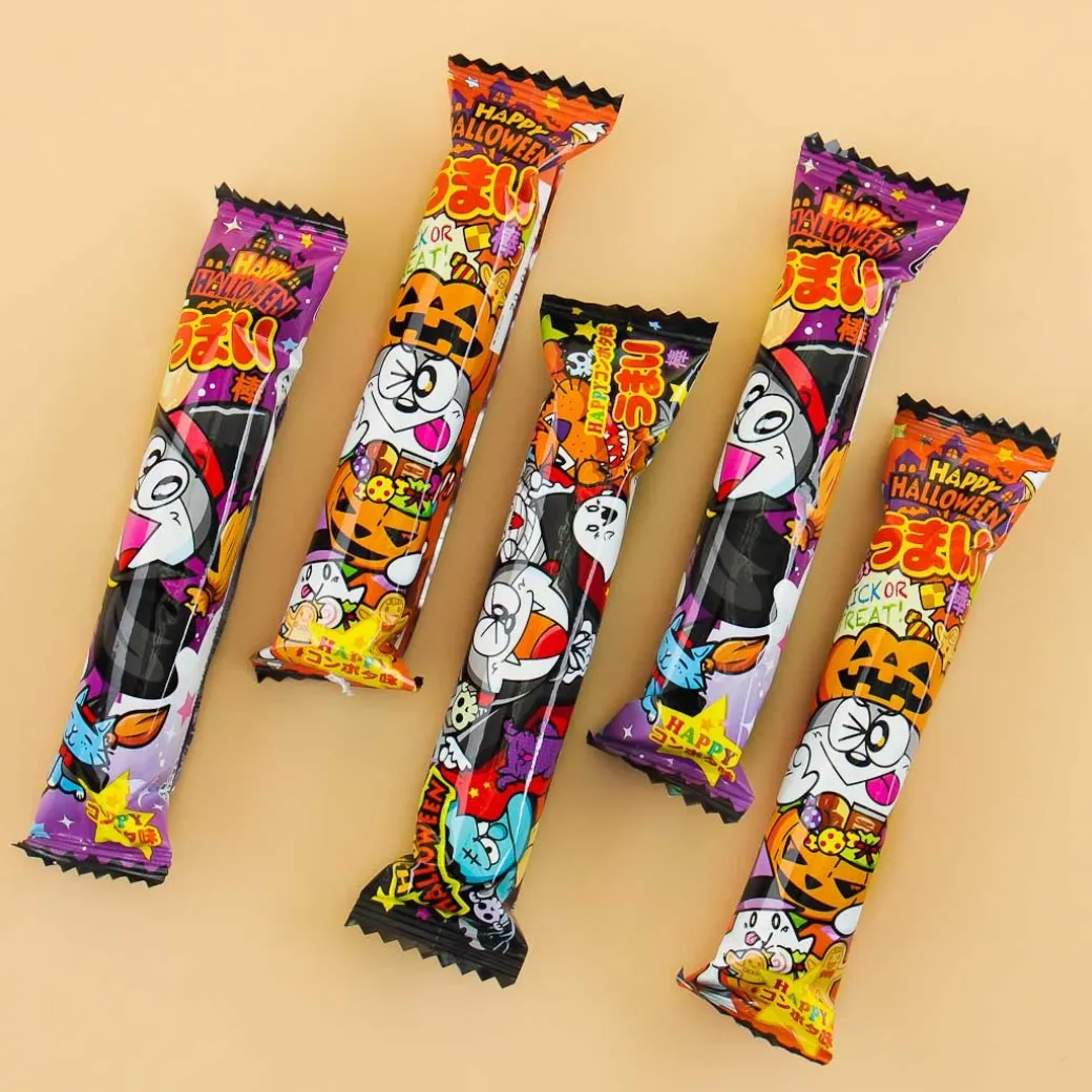 Umaibo Halloween Corn Potage Snack Stick Set - 5 pcs
