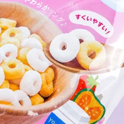 Wakodo First Cereal Baby Puffs - Vegetables & Strawberry Yogurt