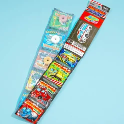 Working Vehicle Whistling Ramune Candy Set