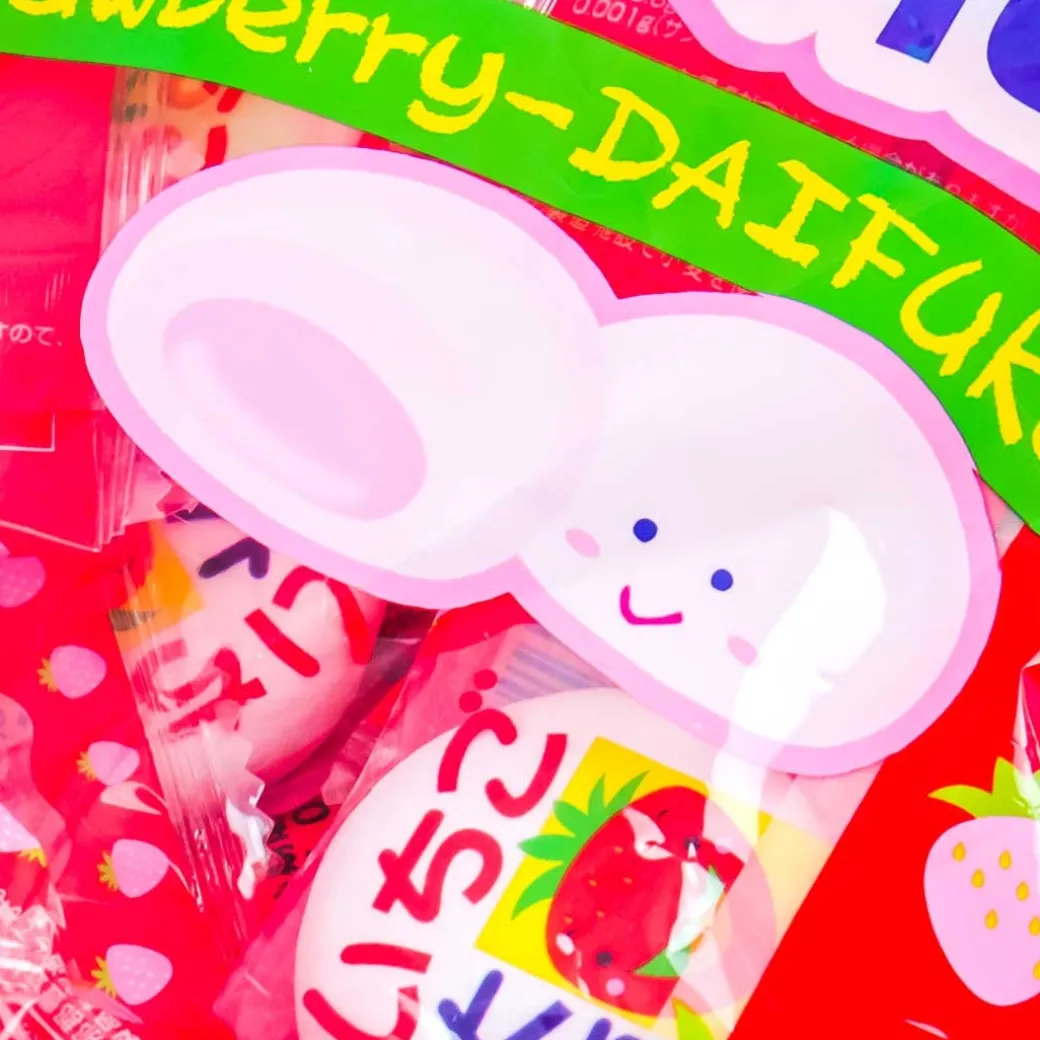 Yaokin Strawberry Daifuku Marshmallows