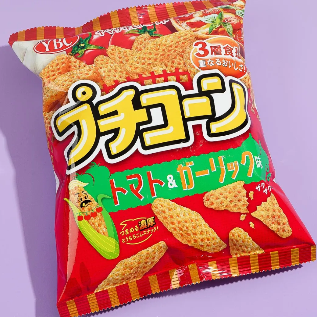 YBC Petit Corn Snack - Tomato & Garlic